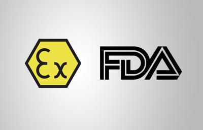 ATEX, FDA Sertifikalı Sistemler