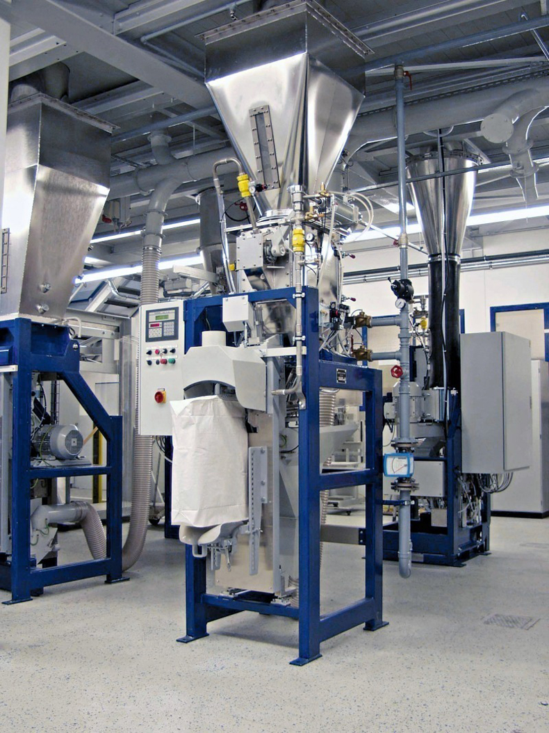 Açık Ağız Ventilli Torba Dolum Makineleri Ventilli Torba Dolum Makinesi